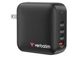 Verbatim Mini Gan Charger 165W 3Xusb-C 1Xusb-A Us/Eu/Uk A.32216