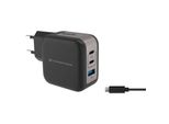 Conceptronic ALTHEA17B 3-Port 67W Gan Usb Pd Charger