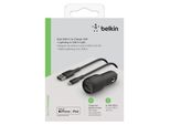Belkin USB-A Kfz-LadegeräT, 24W 1M Lightning-Kabel Ccd001Bt1Mbk