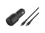 Belkin Boost Charge 42W Dual Kfz Ladeger. Pd/Pps Tech. Ccb005Btbk
