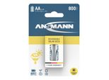 12X2 Ansmann Maxe Nimh Akku Mignon Aa 800 Mah Solar 5035513