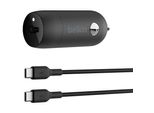 Belkin Boost Charge 30W USB-C Kfz-Ladeger.+Kab.Cca004Bt1Mbk-B6