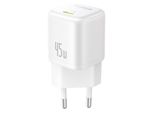 Baseus Picogo Gan LadegeräT 45W Eu Weiß