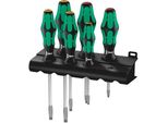 Wera 334 SK/6 Rack Schrauben- Drehers. Kraftform Plus Lasertip