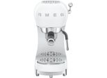 Smeg ECF02WHEU SiebträGermaschine Weiß