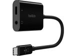 Belkin Rockstar 3,5Mm Audio- Und USB-C Ladeadap.Schw. Npa004Btbk