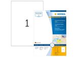 Herma Transp. Etiketten 210X297 100 Blatt Din A4 80 StüCk 10783