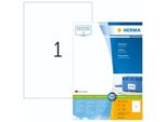 Herma Prem. Etiketten 210X297 100 Bl. Din A4 100 StüCk 4428