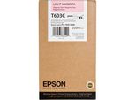 Epson Tintenpatrone Light Magenta T 603 220 Ml T 603C