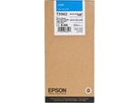Epson Tintenpatrone Cyan T 596 350 Ml T 5962