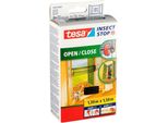 Tesa Fliegengitter Open/Close 1,3X1,5M Schwarz Klettband