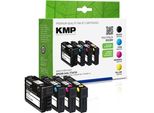 Kmp E222XV Multipack Bk/C/M/Y Kompatibel Mit Epson T3476 Xl