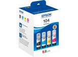 Epson Ecotank 4-Colour Multipack T 104 T 00P6