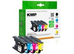Kmp B59V Multipack Bk/C/M/Y Kompatibel Mit Brother LC-1240