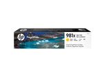 Hp L0R11A Pagewide Tintenpatrone Yellow No. 981 X