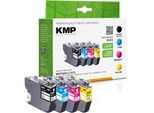 Kmp B101V Vorteilspack Bk/C/M/Y Kompatibel Mit Brother LC-3213