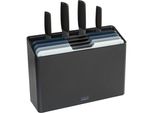 Joseph Joseph Folio Plus 8-Tlg. Messer- Und Schneidebrett-Set