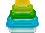 Joseph Joseph Nest Vorratsdosen - Set 4 Tlg. Glas