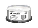 1X25 Verbatim BD-R Blu-Ray 50GB 6X Speed Thermal Printable Cb