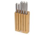 Joseph Joseph Elevate Steel 5-Tlg. Messer-Set Mit Bambus