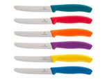 Victorinox Swiss Classic Tafelmesser 6Tlg. Mehrfarbig