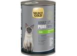 Select Gold Pure BoîTes De PâTéE Chat Adute Canard 6X400 G