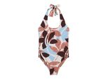 Marc O'Polo Damen Badeanzug Breezy LeafSchwimmanzug, Einteiler, Bademode