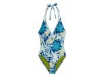 Marc O'Polo Damen Badeanzug Bohemian LeafSchwimmanzug, Einteiler, Bademode