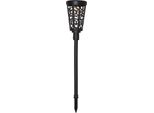 LED Solarleuchte "Solar-Wegleuchte Sinnia", Schwarz, B:13,5Cm H:62Cm L:13,5Cm T:13,5Cm Ø:13,5Cm, Parforce Traditional Hunting, Leuchten, Stimmungsvolles Lichtmuster, DäMmerungssensor