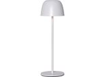 Led Tischleuchte "Tischlampe Ronda", Weiß, B:11Cm H:34,5Cm L:11Cm T:11Cm Ø:11Cm, Parforce Traditional Hunting, Leuchten, Led Tischleuchte, Akku-Tischleuchte, Touch-Dimmer, Usb-C-Ladekabel, FüR Innen Und AußEn