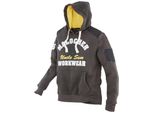 Hoodie Uncle Sam "Strickfleecehoodie Melange", Herren, Gr. S, GrüN (Oliv Melange, Gelb), Obermaterial: 100% Polyester Pes., Sweatshirts Hoodie
