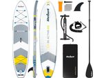 Rebel SUP-Board, aufblasbar zum Schwimmen, Drop-Stitch, 350 cm, Paddel-Set