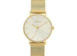 Watch Armbanduhr Damen Quarzuhr Analog, mit Edelstahl Armband, 3 bar Wasserdicht, Kommt in Uhren Geschenk Box