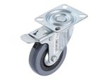 Bgs Do It Yourself Lenkrolle Mit Bremse 81957, Mit Anschraubsockel, Ø 75 Mm)