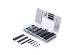 Bgs Do It Yourself Schrumpfschlauch-Sortiment 88184, Schwarz, 126-Tlg.)
