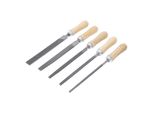 Bgs Do It Yourself Feilen-Satz 50206, Holzheft, 150 Mm, 5-Tlg.)