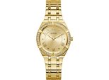 Quarzuhr Guess "Cosmo", Gold (Goldfarben, Champagnerfarben), Armbanduhren, Damen, Quarzuhr, Armbanduhr, Damenuhr