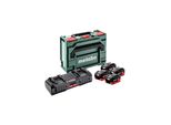 Metabo Basis Set 4 X Lihd 8.0 Ah + Asc 145 Duo + Metabox 145 (685135000)