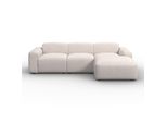 Wohnlandschaft Marlo Chenille Creme