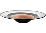 Dekoschale Leonardo "Gk/Schale 40 Corso Sabbia", Bunt (Mehrfarbig), B:40Cm H:10Cm T:40Cm, Glas, Dekoschalen