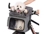 Elektrische Hundesitz - Hundesitz für Fahrrad - Hundesitz für Fahrrad - Hundesitz für Fahrrad vorne - Fahrradtasche für Hund vorne - Elektrischer Hundesitz für Fahrrad