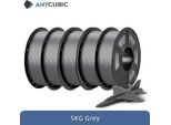 3D-Drucker Filament PLA - FDM 1,75 mm - Gewicht 5 kg - Für 3D-Drucker - Grau