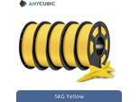 3D-Drucker-Filament - PLA 1,75 mm - Für FDM 3D-Drucker - 5 kg - Umweltfreundlich - Gelb