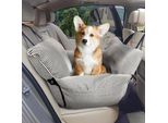 Autohundestuhl mit Gurteinrichtung - Hundestuhl - Autohundestuhl - Autostoel - Mit Gurteinrichtung
