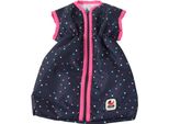Puppen Schlafsack CHIC2000 "Brombeere", Blau (Konfetti Pink), Puppenausstattungen, Kinderb:27Cm H:2Cm T:45Cm, Polyester, B:27Cm H:2Cm T:45Cm