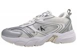 Calvin Klein Retro Tennis Low Lace Sneaker Weiß in Gr. 40