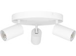Eglo Deckenspot "TELIMBELA-Z", Weiß, Ø 5,5Cm H: 9,7Cm, 1 Stk., Leuchten, Deckenspot Aus Stahl - Inkl. GU10 - 4,9W, Deckenspot
