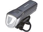 Fahrrad-Frontlicht Prophete "Led-Akkuscheinwerfer, 30/15LUX", Schwarz, Fahrradlampen