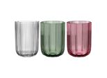 Dekovase Villeroy & Boch "Vasen-Set Fleur 22,5 Cm 3Er Set Bunt", Bunt, B:16Cm H:22,5Cm T:16Cm Ø:16Cm, Vasen, SpüLmaschinenfest