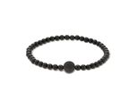 Armband Liebeskind Berlin "New Beads", Schwarz, ArmbäNder, Damen, 18Cm, Edelstahl, Armband